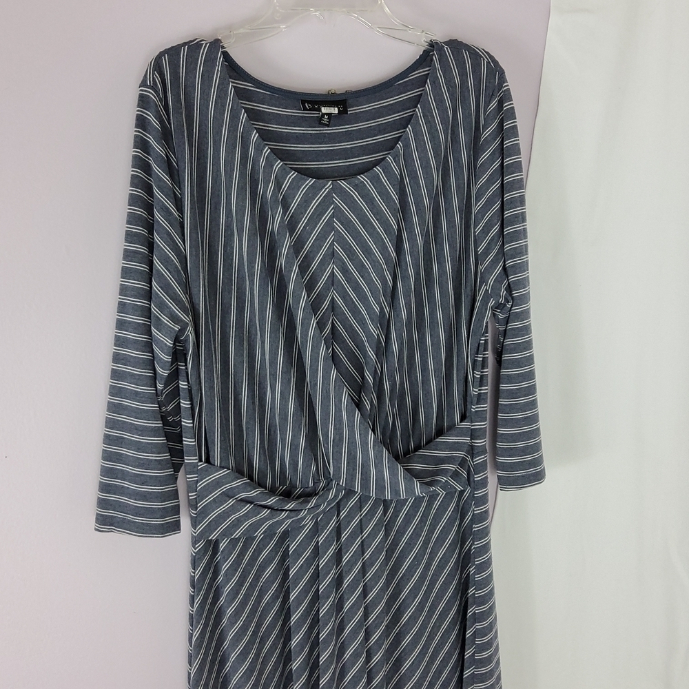 B Collection Pre-owned  Stripped Women's dress - Picture 2 of 4